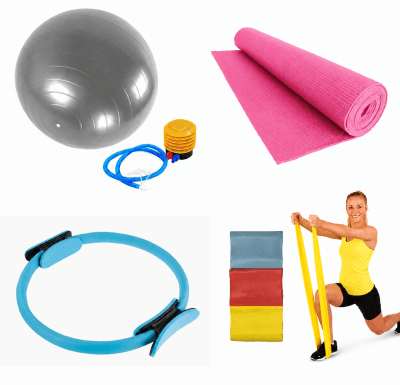 KIT COMPLETO PARA PILATES DE 6 PIEZAS