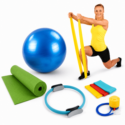 PACK DE 6 PIEZAS PARA PILATES, YOGA Y EJERCICIOS