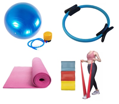 PACK 6 PIEZAS PARA PILATES, YOGA Y EJERCICIOS