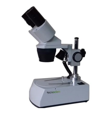 LUPA BINOCULAR ESTEREOSCOPICA 20X LUZ LED1