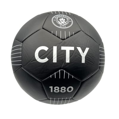 BALON DE FUTBOL DRB LICENCIA MANCHESTER CITY BLACK OFICIAL N° 5