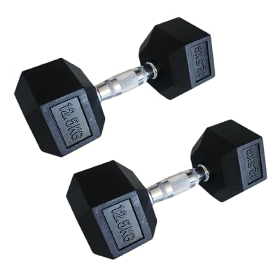 PAR DE MANCUERNAS HEXAGONALES FIERRO MANGO CROMADO 12.5 KG1