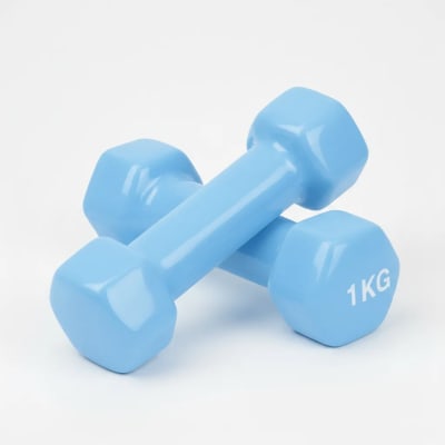 PAR DE MANCUERNAS 1 KILO CUBIERTA VINILO1