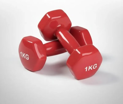 PAR DE MANCUERNAS 1 KILO CUBIERTA VINILO