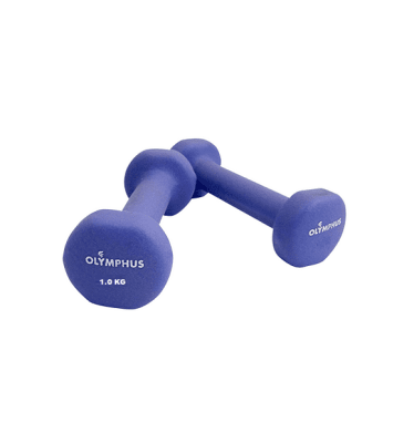 MANCUERNA CUBIERTA VINILICA-NEOPRENO 1.0 KILOS (UN PAR)1