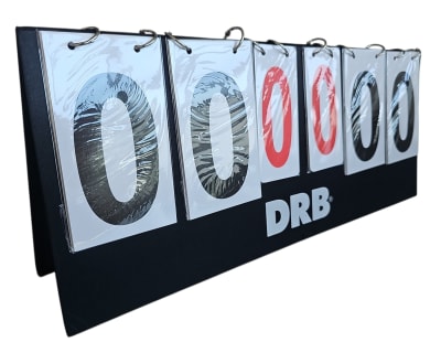 MARCADOR DE PUNTUACION DEPORTIVO MARCA DRB MODELO CLASICO