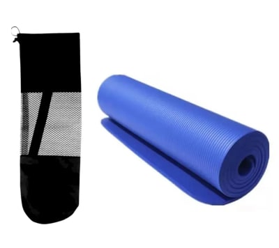 MAT DE YOGA DE 10 MM ESPUMA NBR CON BOLSO