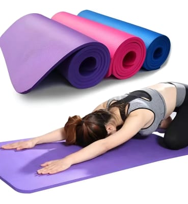 MAT DE YOGA DE 10 MM ESPUMA NBR CON BOLSO