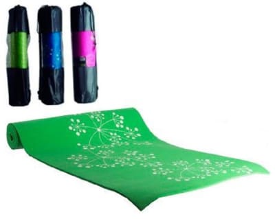 MAT DE YOGA DRB 6 MM CON BOLSO COLOR VERDE