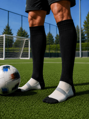 MEDIA DE FUTBOL MARCA ROLY TALLA JUVENIL (35-40)