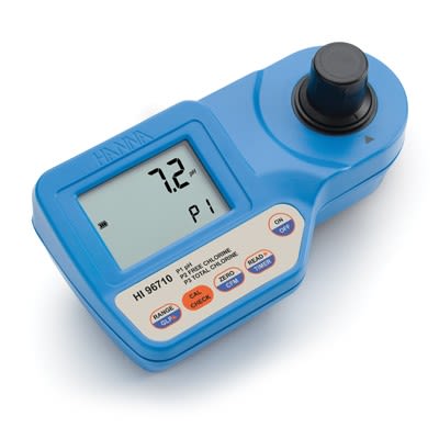 MEDIDOR TESTER DE PH, CLORO LIBRE Y TOTAL MALETA HI96710C MEDIDOR TESTER DE PH, CLORO LIBRE Y TOTAL MALETA HI96710C