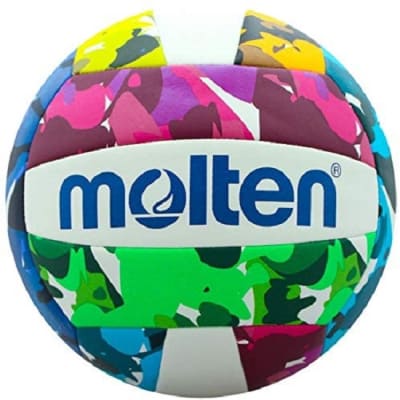 BALON DE VOLEIBOL MOLTEN MODELO CAMO NEON N° 51