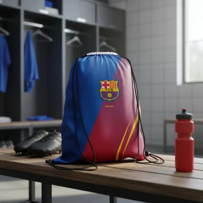 MOCHILA TIPO MORRAL MULTIUSO LICENCIA FC BARCELONA MARCA DRB