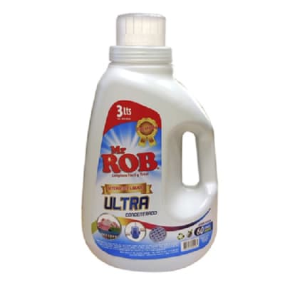 DETERGENTE DE ROPA MR. ROB CONCENTRADO 3 LTS. DETERGENTE DE ROPA MR. ROB CONCENTRADO 3 LTS.