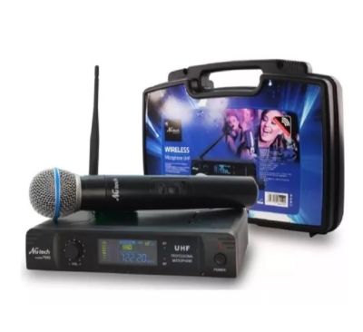 MICROFONO INALAMBRICO MANO UHF 7252 NUTECH1