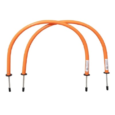 PACK DE 2 ARCOS / VALLAS PARA ENTRENAMIENTO FUTBOL CON ESTACA METALICA