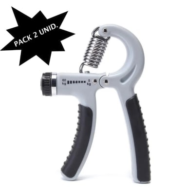 PACK DE 2 EJERCITADORES DE MANO HANDGRIP AJUSTABLES 5-60 KG1