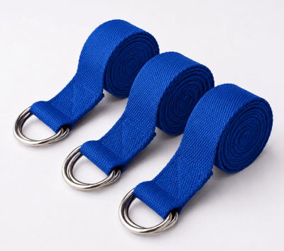 PACK 3 UNIDADES DE CINTOS DE YOGA-PILATES COLOR AZUL1