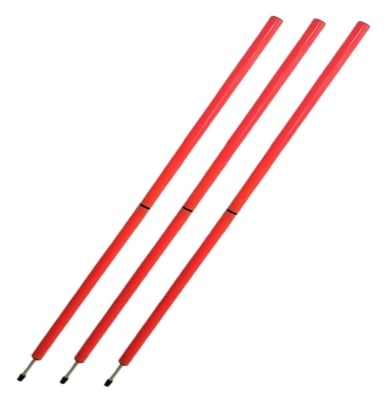 PACK DE 3 POSTES DE ENTRENAMIENTO CON ESTACA 150 CM1