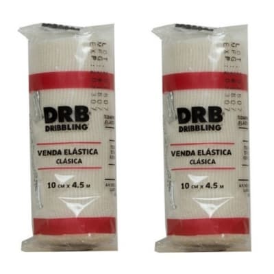 PACK DE 2 UNIDADES DE VENDAS ELASTICAS CLASICA ANCHO 10 CM MARCA DRB