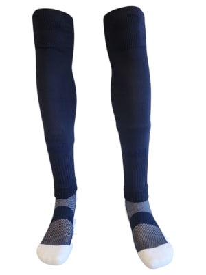 PACK CALCETAS ANTIDESLIZANTE + MEDIAS SIN PIE DRB TALLA 39 - 44 AZUL MARINO