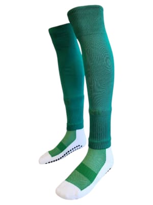 PACK CALCETAS ANTIDESLIZANTE + MEDIAS SIN PIE DRB TALLA 39 - 44 VERDE1