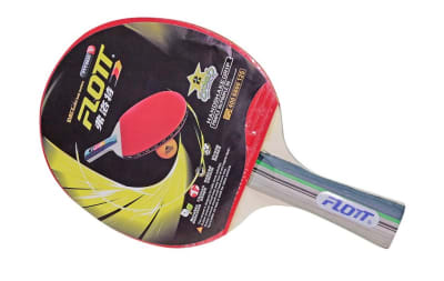 PALETA DE PING PONG FLOTT 2 ESTRELLA MANGO CLASICO CON FUNDA1