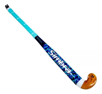 PALO DE HOCKEY SIMBRA MODELO SCHOOL COLOR CELESTE1