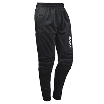 PANTALON LARGO DE ARQUERO FUTBOL MARCA MITRE COLOR NEGRO