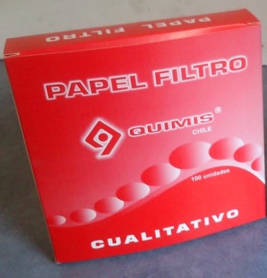 PAPEL FILTRO CUALITATIVO 125 MM DIAM TIPO 102 MEDIO EQUIVALENTE WHATMAN 11