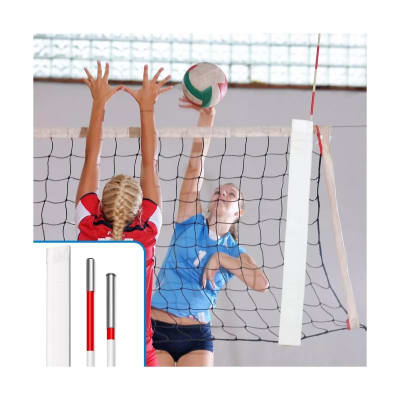PAR DE ANTENAS DE VOLEIBOL FIBRA DE VIDRIO
