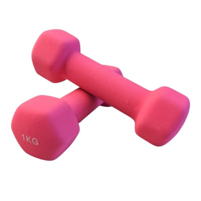 PAR DE MANCUERNAS 1 KILO CUBIERTA NEOPRENO2