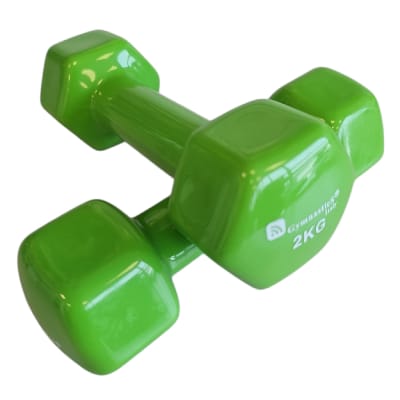 PAR DE MANCUERNAS 2 KILOS CUBIERTA VINILO