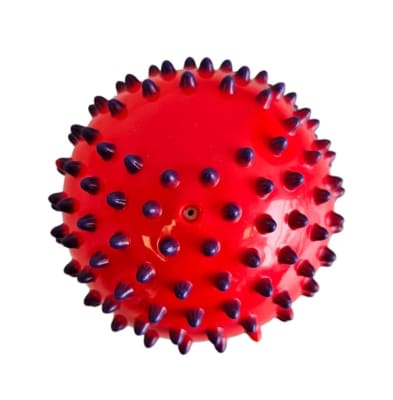 PELOTA DE MASAJE ERIZO BLANDA 12 CM5