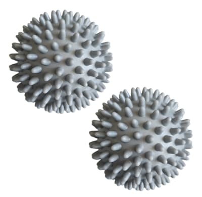 PACK 2 PELOTAS ERIZO 8 CM DIAMETRO COLOR GRIS1