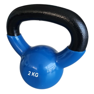 PESA RUSA KETTLEBELL 2 KILOS CUBIERTA VINILO PESA RUSA KETTLEBELL 2 KILOS CUBIERTA VINILO