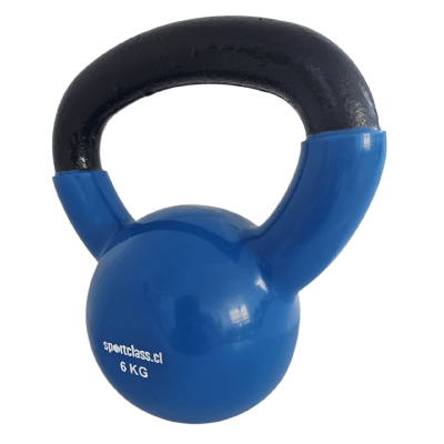 PESA RUSA KETTLEBELL 6 KILOS CUBIERTA VINILO