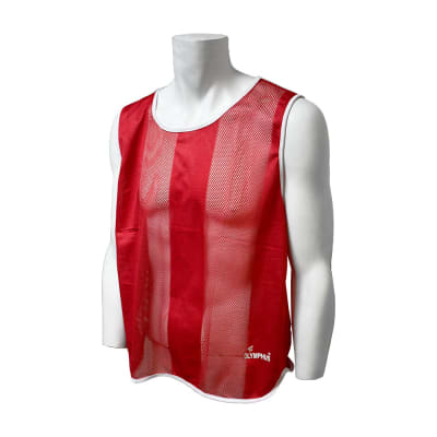 PETO DEPORTIVO OLYMPHUS TALLA JUNIOR CALADO CERRADO ROJO1