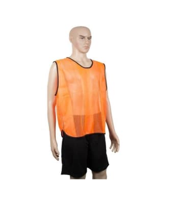 PETO DEPORTIVO DRB TALLA ADULTO CALADO CERRADO NARANJO