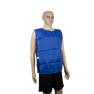 PETO DEPORTIVO DRB LISO CON ELASTICO TALLA 12 AZUL
