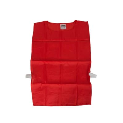 PETO DEPORTIVO DRB LISO CON ELASTICO TALLA 12 ROJO