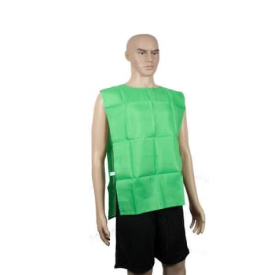 PETO DEPORTIVO DRB LISO CON ELASTICO TALLA 12 VERDE1