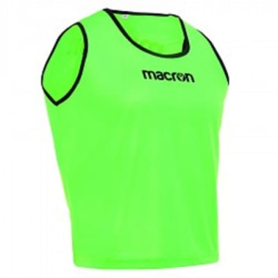 PETO DEPORTIVO MACRON TALLA S COLOR VERDE FLUOR