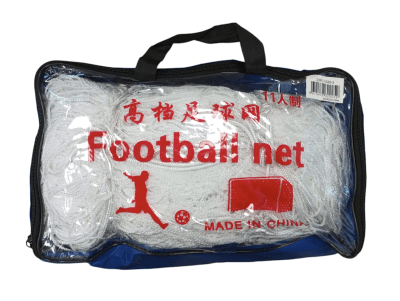 RED DE FUTBOL TIPO CAJON PP TRENZADO 4 MM HEXAGONAL MODELO 23PL-1030-31