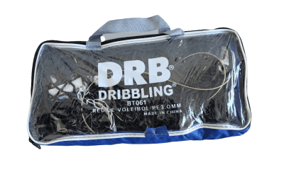 RED DE VOLEIBOL DRB PE 3.0 MM CON CABLE DE ACERO