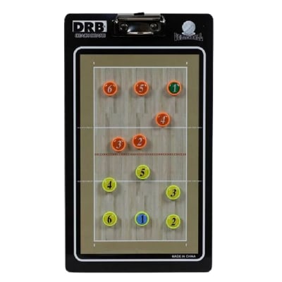 PIZARRA ESTRATEGICA DE VOLEIBOL MAGNETICA MARCA DRB1
