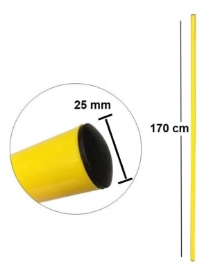POSTE DE ENTRENAMIENTO 170 CM X 25 MM1