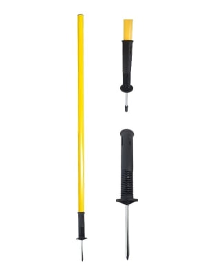 POSTE DE ENTRENAMIENTO CON ESTACA Y RESORTE 170 CM X 25 MM