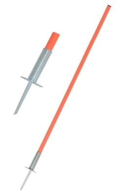 POSTE DE ENTRENAMIENTO CON ESTACA Y RESORTE 150 CM X 25 MM