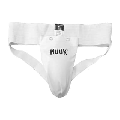 PROTECTOR GENITAL PARA VARON MARCA MUUK COLOR BLANCO